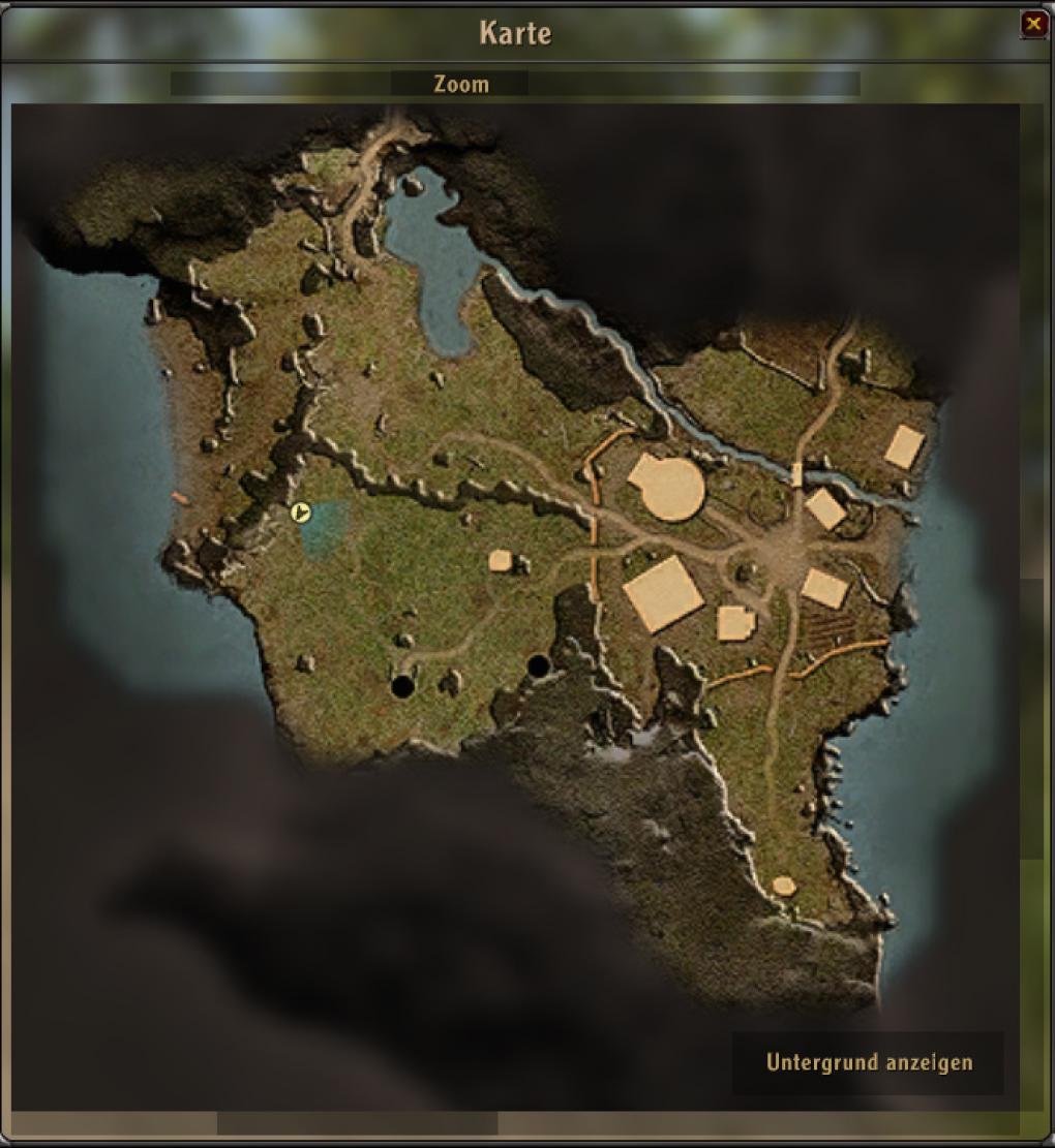 Standardort des Schafes auf der Map