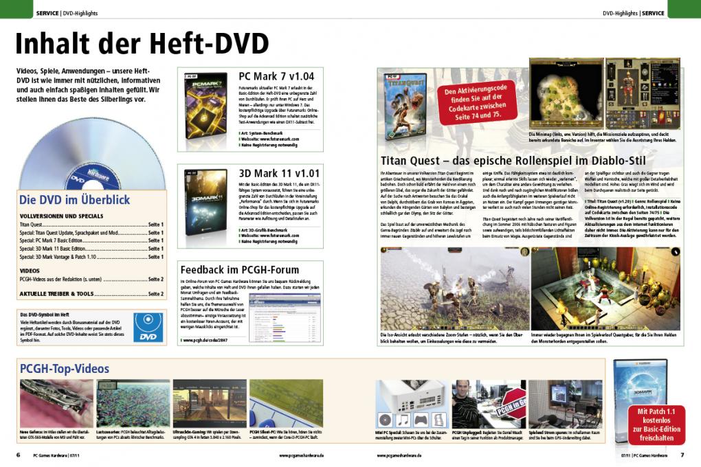 PCGH DVD Inhalt 07
