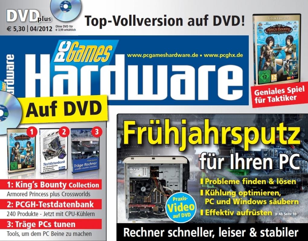 Jetzt noch sichern: PCGH 04/2012 mit den 33 besten BIOS-/UEFI-Tipps, 50 optische Laufwerke im Test und vielem mehr