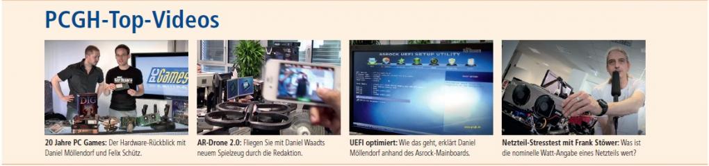 Videos auf der Heft-DVD 01