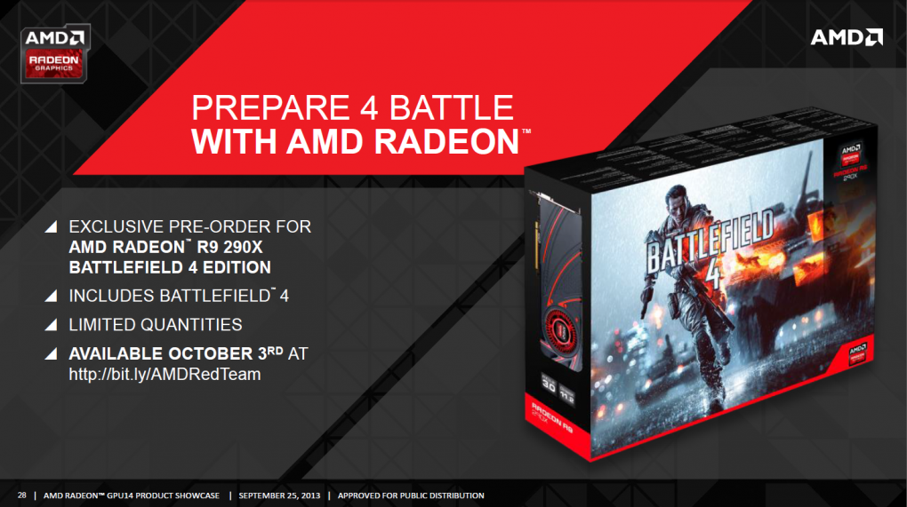 AMD Radeon R9 290X: Veröffentlichungstermin des Battlefield-4-Bundles bekannt gegeben?