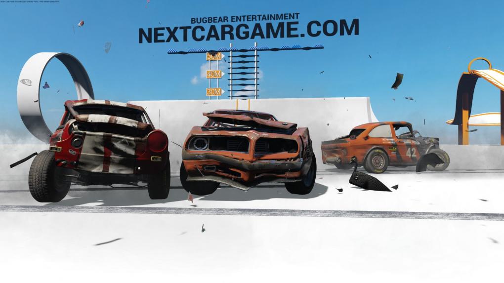 The Next Car Game: Techdemo mit aufwendiger Zerstörungsphysik ausprobiert