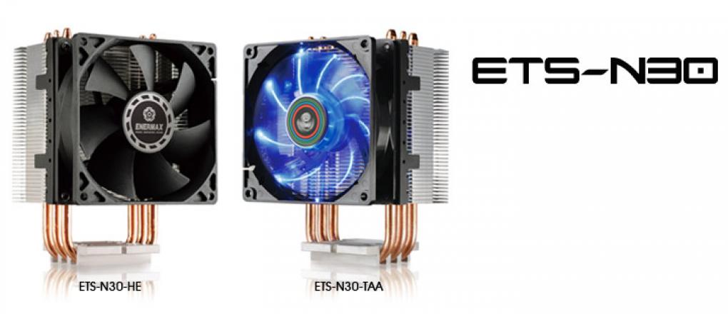 Enermax ETS-N30 CPU-Kühler: ETS-T40 nun auch in einer 92-mm-Version