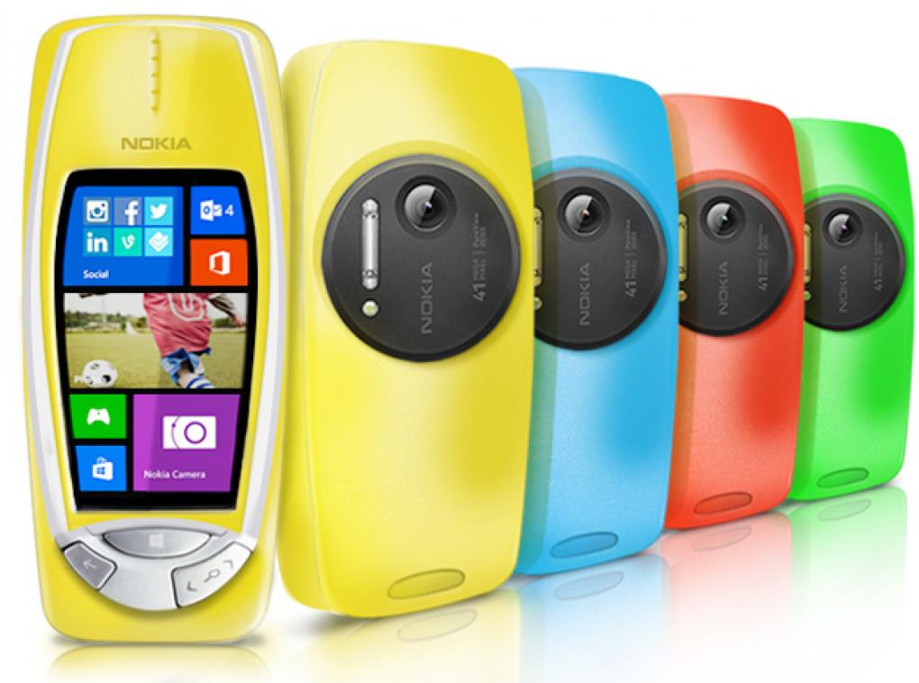 Aprilscherz: Nokia 3310 mit 41-Megapixel-Kamera