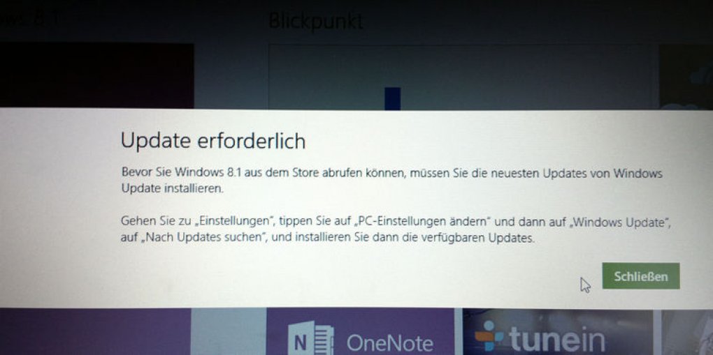 Windows 8: Nutzererfahrung ausbaufähig.