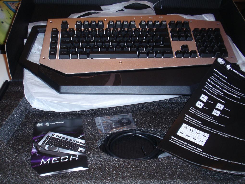 Mechanische Tastatur: Cooler Master CM Storm Mech im Test (User-Test von Quantor)