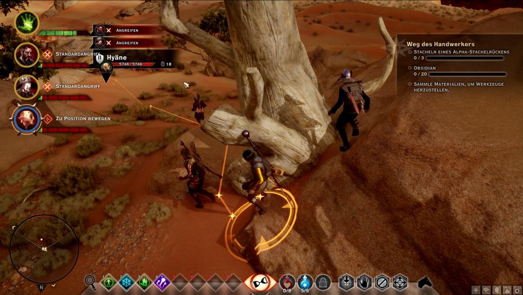 Die Steuerung mit Maus und Tastatur ist in Dragon Age: Inquisition alles andere als angenehm und intuitiv. Besonders im 'Taktik-Modus' sorgt das für Ärger.