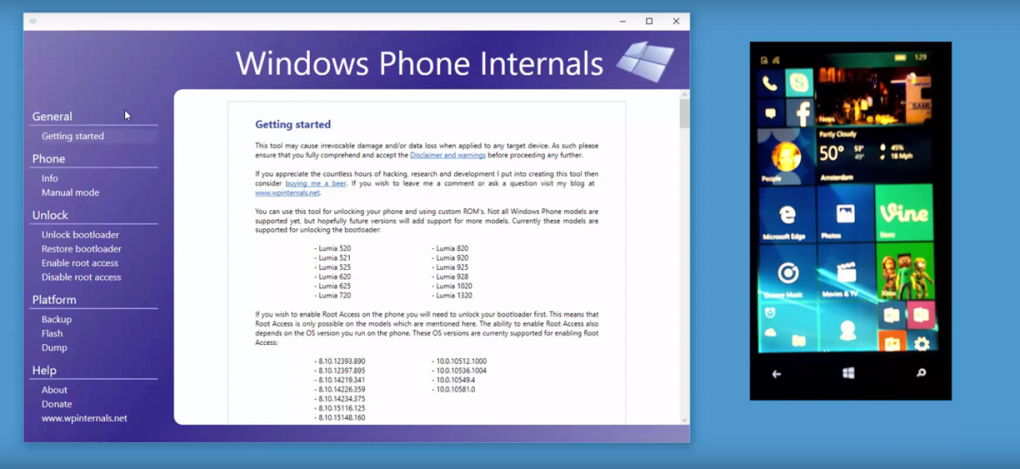 Windows Phone Internals: Unterstützte Smartphones und Betriebssysteme