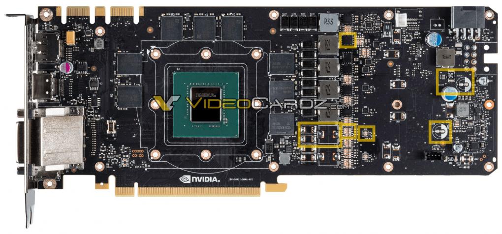 Geforce GTX 1070 Änderungen