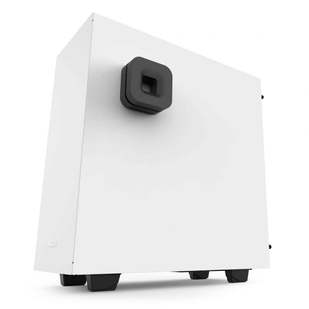 NZXT S340 Elite Weiß mit seitlich angebrachter Halterung für VR-Brillen und Headsets