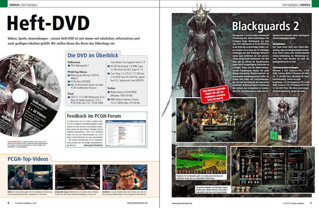 DVD-Inhalt PCGH 12/2016 #194