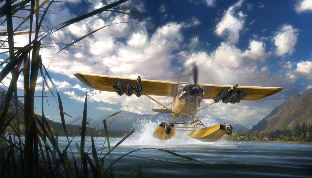 In die Lüfte geht es auch in Far Cry 5