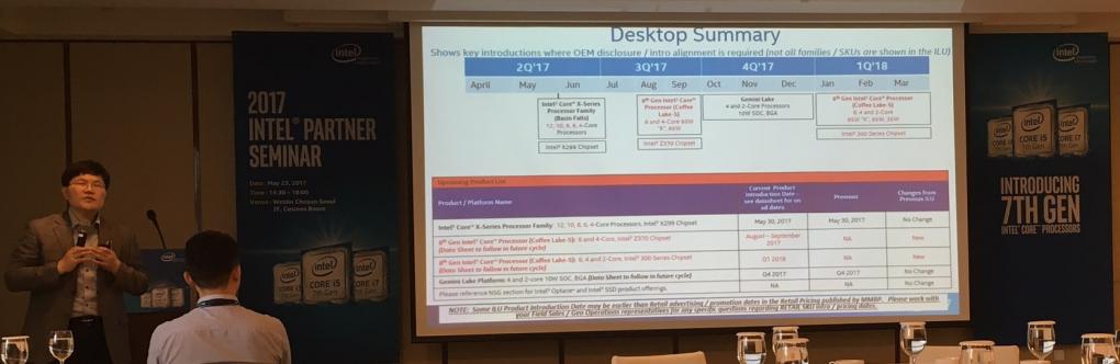 Intel-Roadmap bestätigt Coffee Lake mit 6 Kernen für 2017