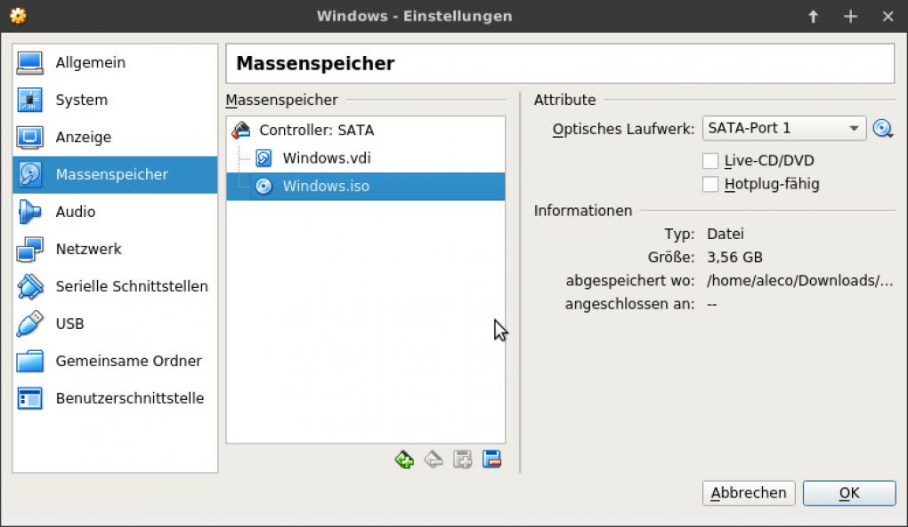 Virtualisierte Hardware: Mit Virtualbox lässt sich innerhalb von Sekunden eine VM auf Ihrem System erstellen. (Schritt 3)