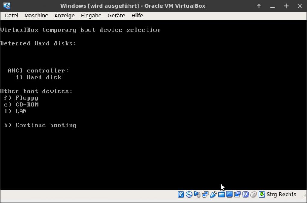 Virtualisierte Hardware: In Schritt 4 müssen wir unser Installationsmedium für Windows nutzen