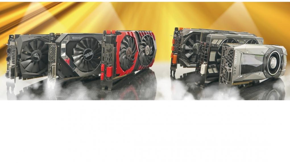 GTX 1070 Ti: 6 Grafikkarten im Test - Herstellerkarten gegen Founders Edition