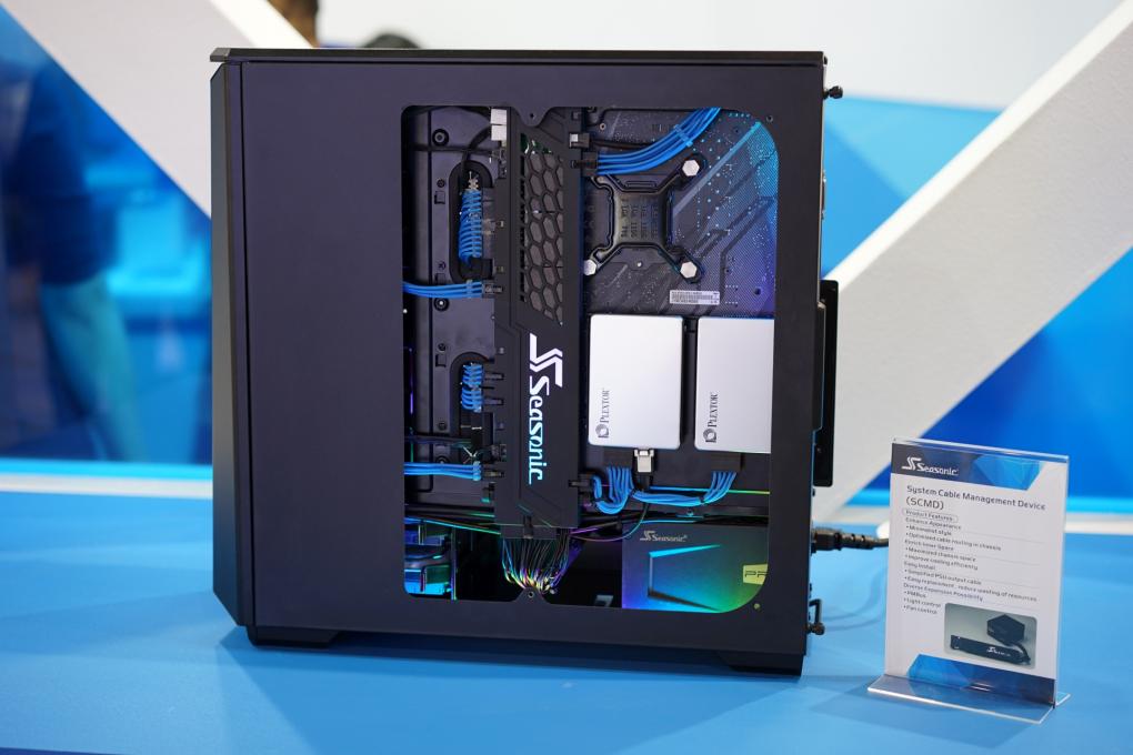 Seasonic auf der Computex 2018: Erstes SFX-L-Netzteil und Kabelmanagement-Helfer (2)