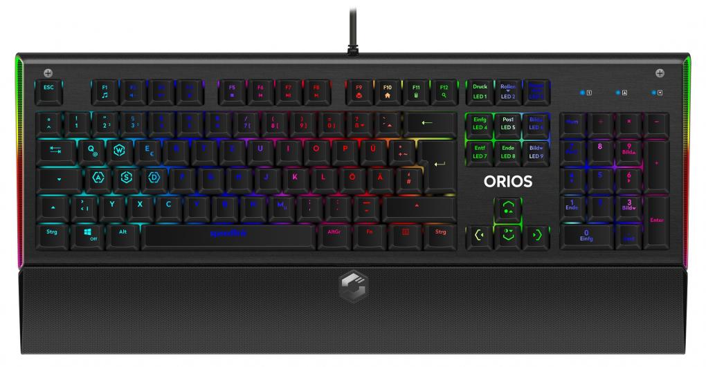 Speedlink Orios RGB Opto-machnical Gaming-Tastatur (2)