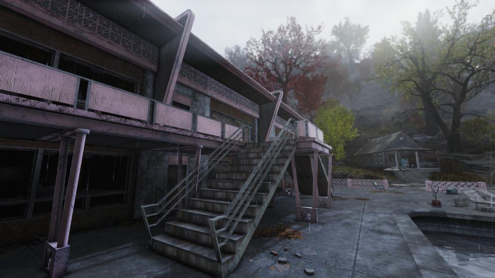Fallout 76 PC-Beta (42) – Die Weltdarstellung ist Bethesda wiederholt besonders gut gelungen. Auch wenn Fallout 76 nicht die optische Güte eines hochkarätigen Frostbite-Titels oder eines Assassin's Creed Odyssey erreicht, die Atmosphäre stimmt.