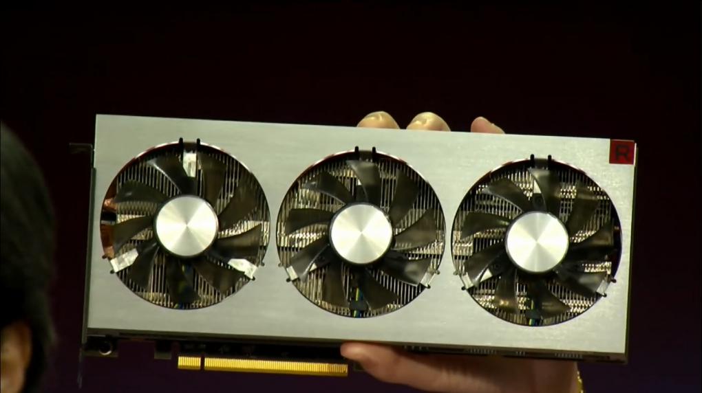 AMD Radeon VII in natura