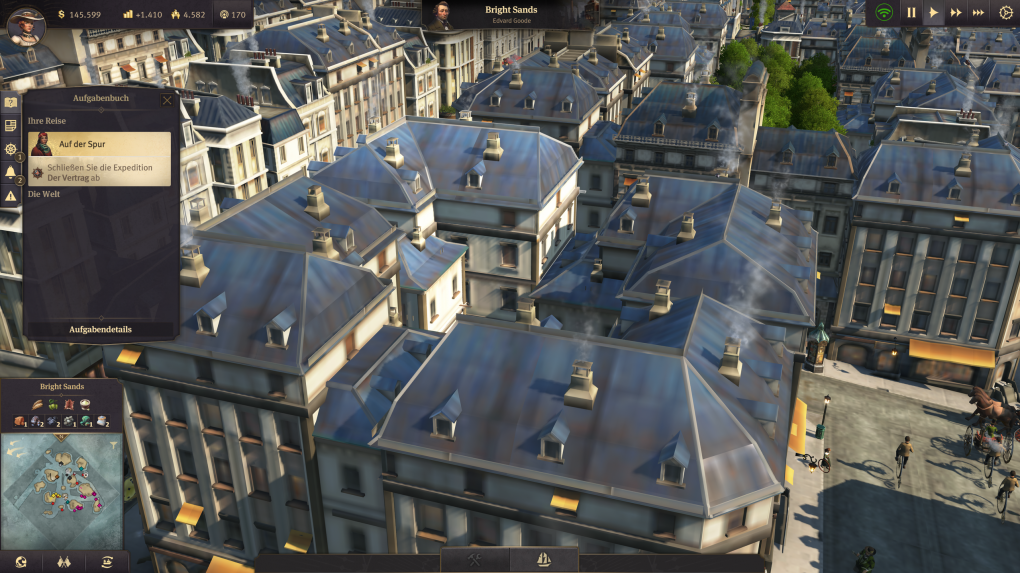 Anno 1800: Grafikkarten mit weniger als 6 GiByte Speicher zeigen häufiger träges Streaming mit Texturschwund als Modelle mit größerem Speicher.