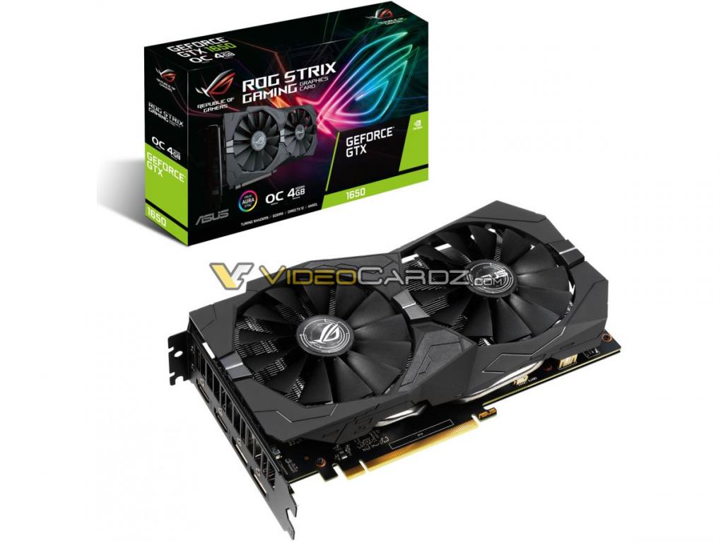 Asus GTX 1650 Rog Strix OC