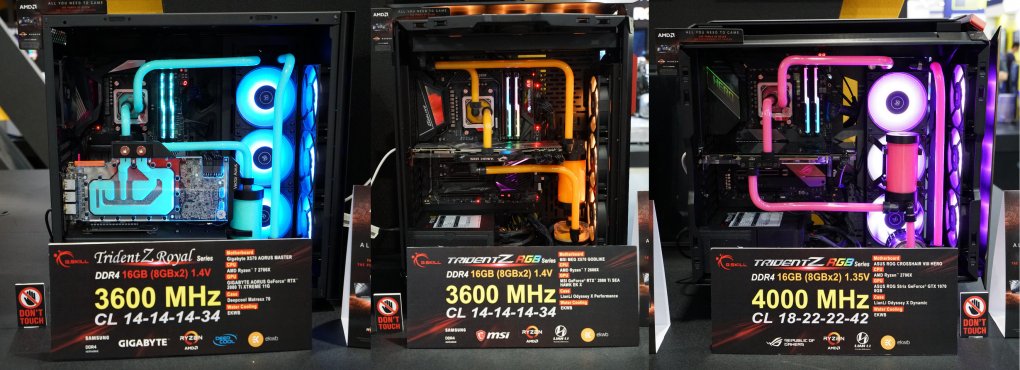 G.Skill-RAM in AMD-Systemen: 16-GB-Kits mit 3.600 bzw. 4.000 MHz
