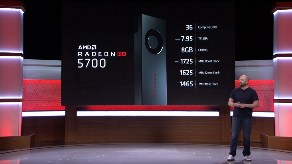 Radeon RX 5700 Spezifikationen