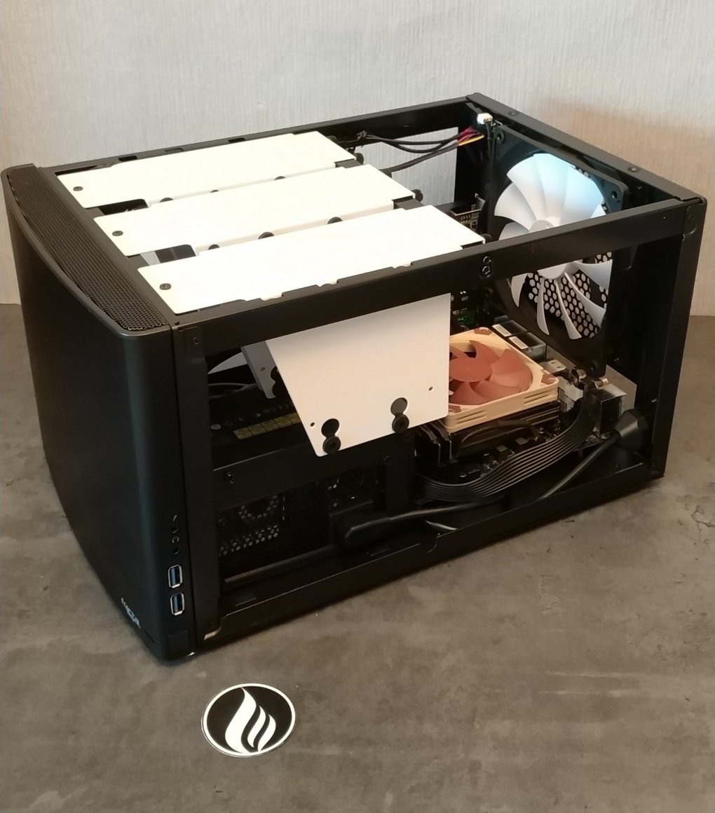Queransicht rechts - geöffnet mit Hardware