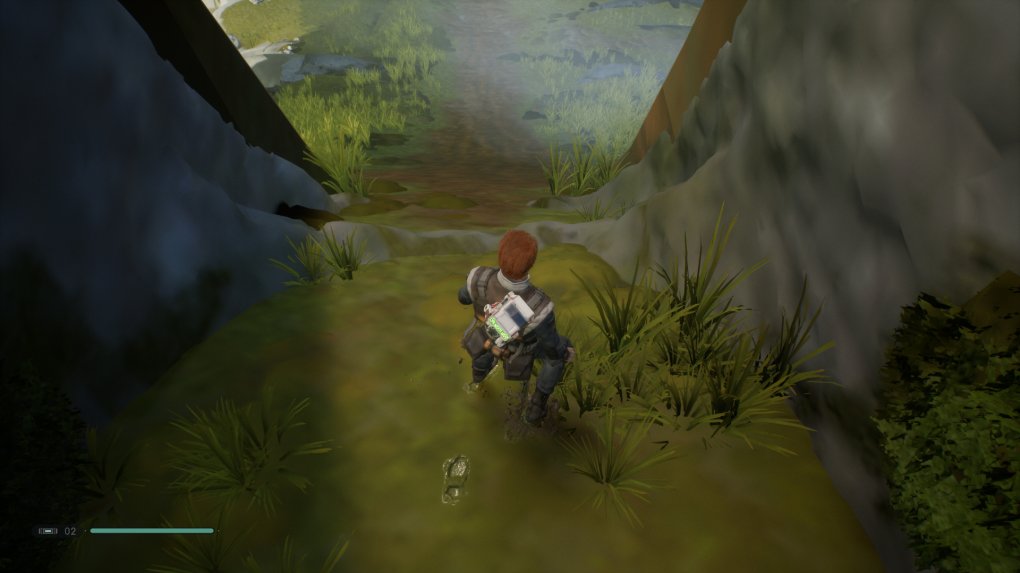 SWJ Fallen Order mit 3-GiByte-Grafikkarte: Bleiben Sie besser bei Full HD, sonst erinnert das Spiel an Klassiker vergangener Tage (Speicherüberlauf).