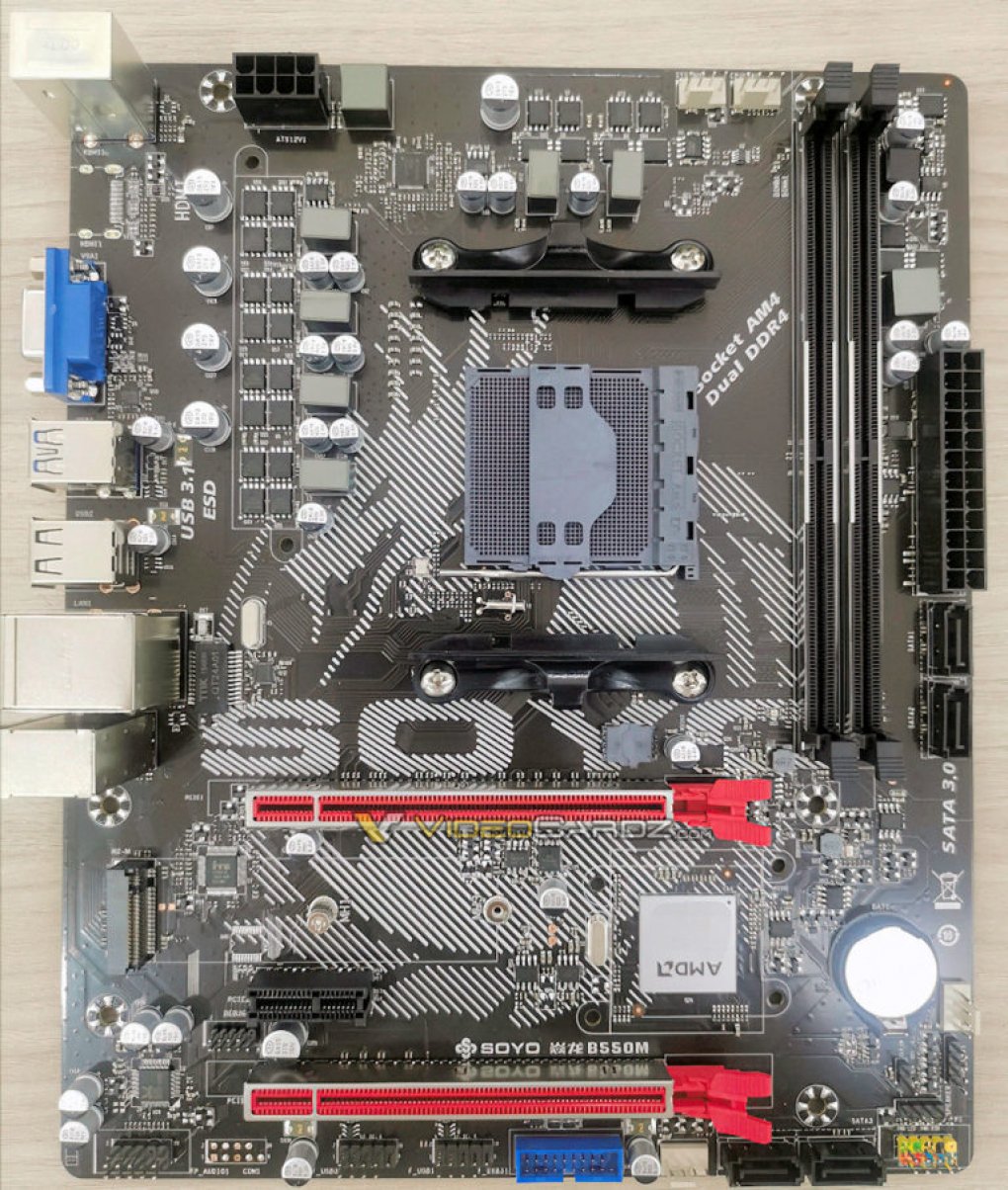 AMD B550: Soyo-Board macht die Runde (2)