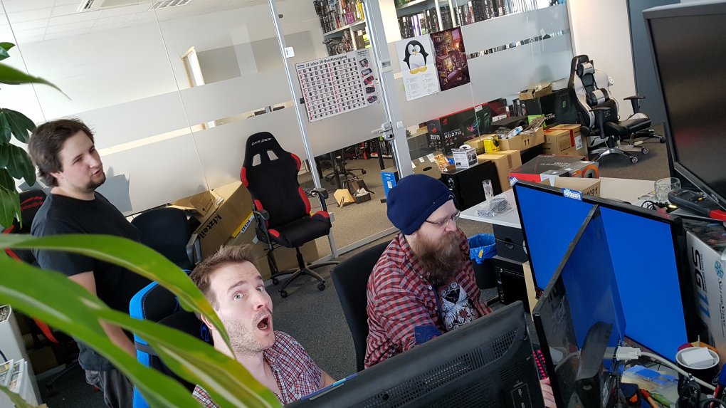 Hier sehen Sie RAM-OC in Aktion. Also Stephan, nicht den Speicher.