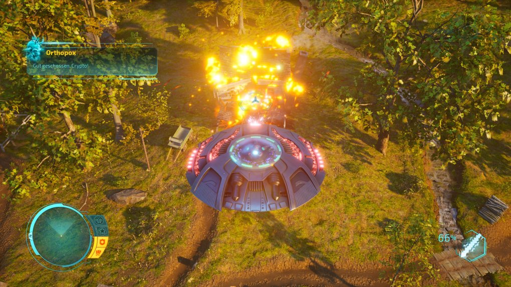 Destroy all Humans! im Techniktest: Holzhammer-Humor und performante UE4-Grafik (7)