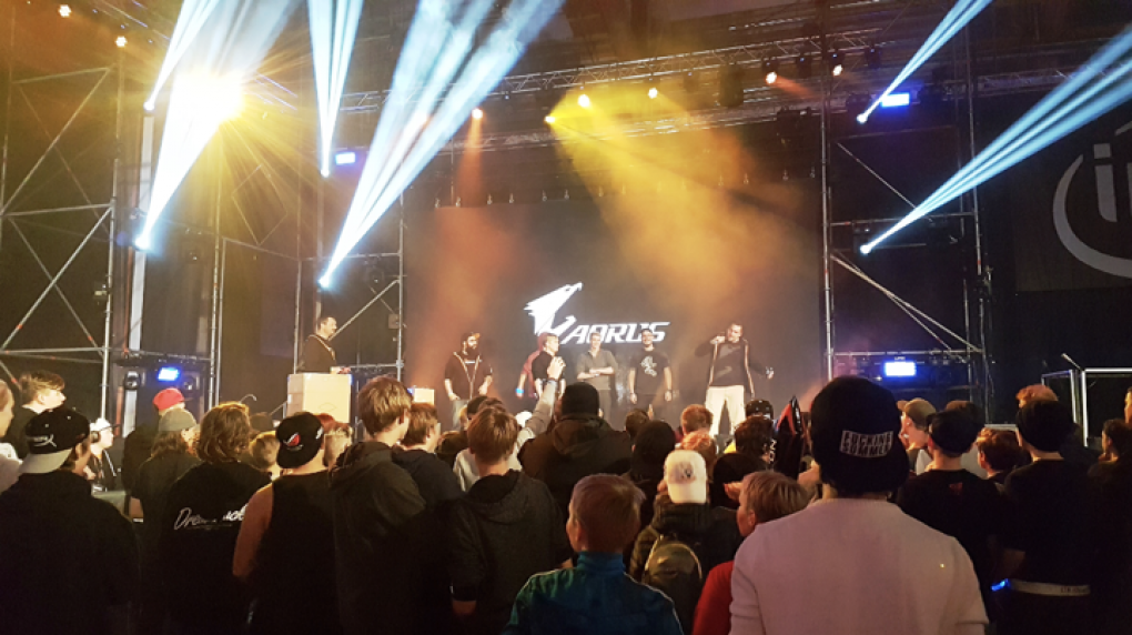 Ein früherer Aorus-Event