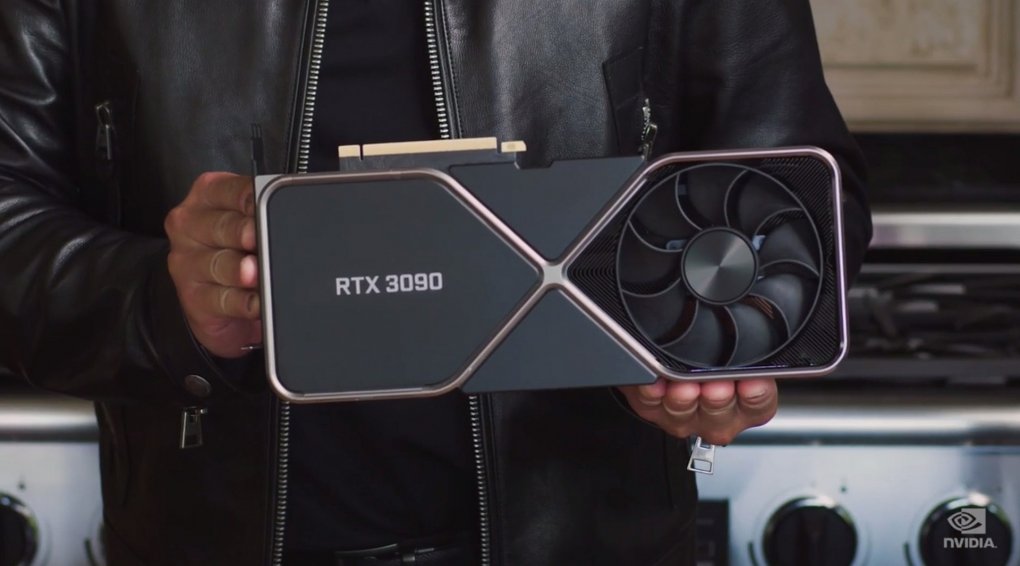 Geforce RTX 3090: Das erste 3-Slot-Referenzdesign, ein echter Trümmer in Huangs Händen