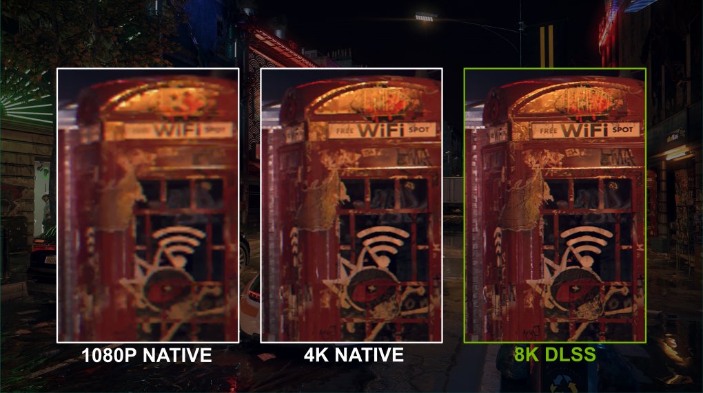 Vergleichsbilder: Watch Dogs Legion 1080P, Ultra HD und 8K-UHD