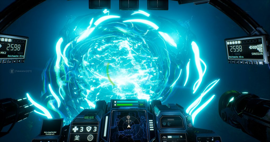 Aquanox Deep Descent im Techniktest: Sehenswertes Unterwasser-Ballern mit Unreal Engine 4 (Bilder: 4K-DCI downsampled @ 1440p) (3)