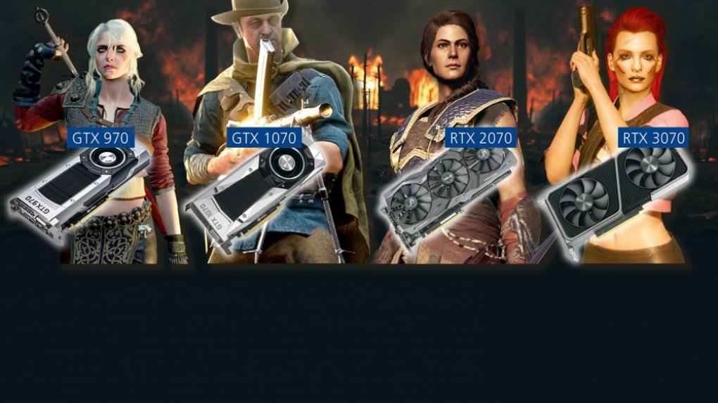 [PLUS] GTX 970, GTX 1070, RTX 2070 und RTX 3070 damals und heute