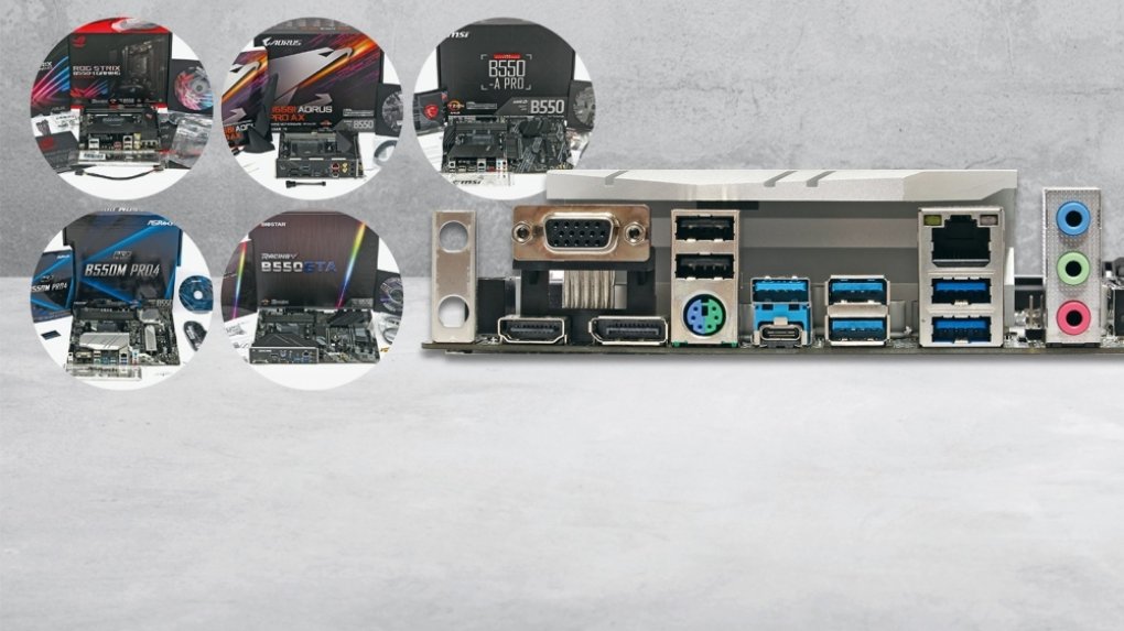 [PLUS] Für AMD Ryzen 3000 und 5000: Vier günstige B550-Mainboards im Test