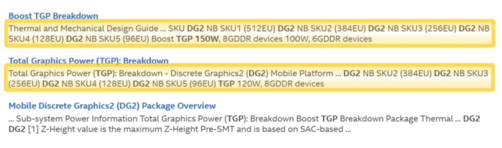 Erster Ausblick auf Stromverbrauch von Intel DG2