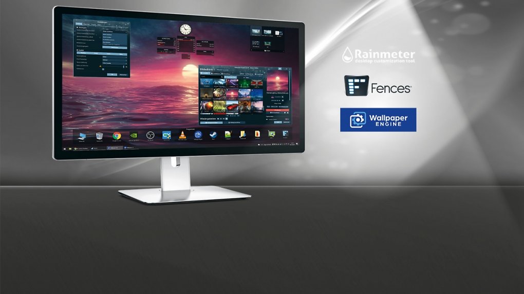 [PLUS] Desktop-Tuning für Windows 10/11: Rainmeter, Wallpaper Engine und Co.