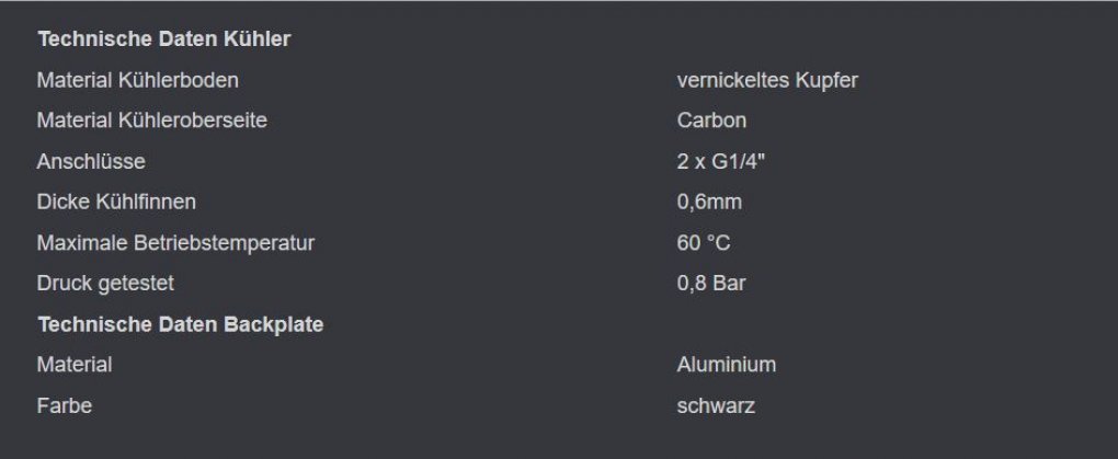 Alphacool ES GPX Copper/Carbon: 1-Slot-Wakü-Kühler für RX 6000 und RTX 3080/3090 (2)