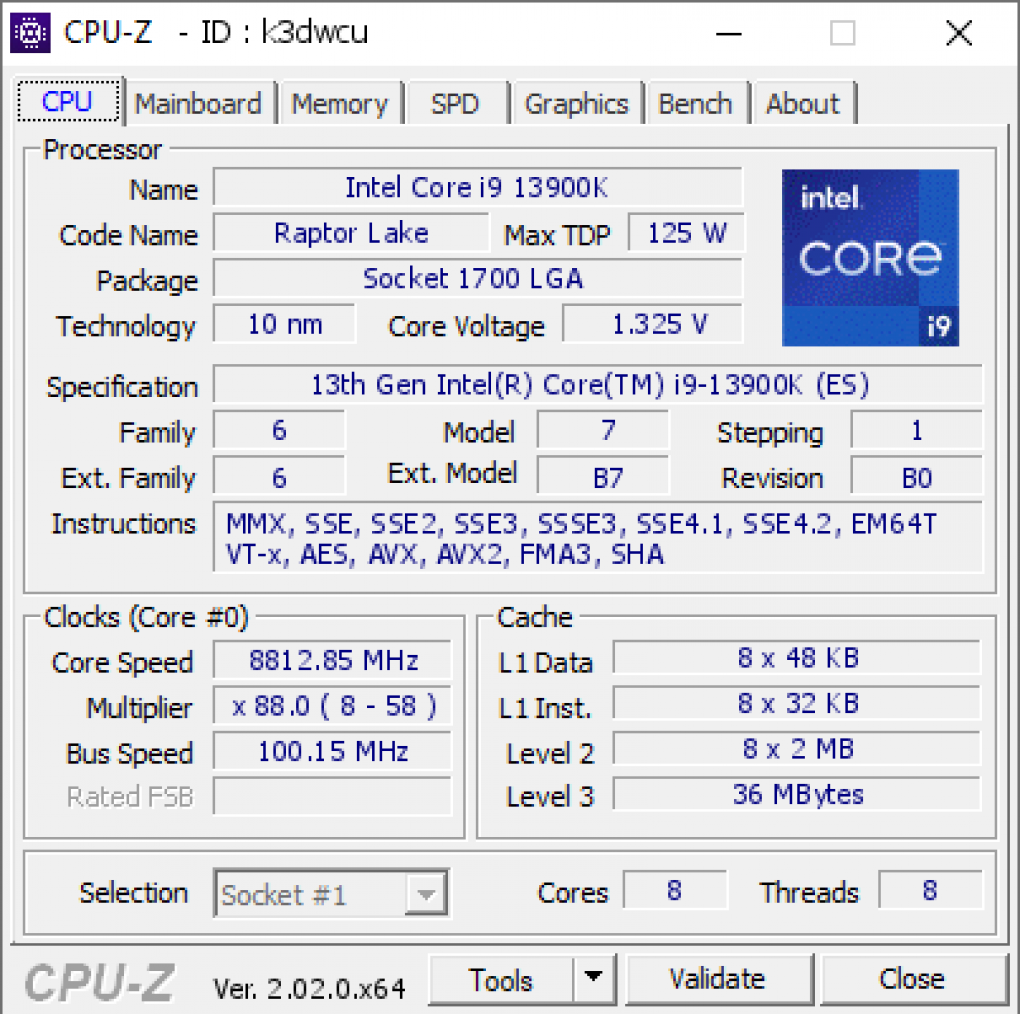 Neuer CPU-Weltrekord: 8.812,85 MHz von elmor