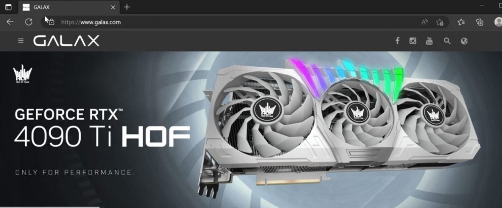 Galax RTX 4090 HOF