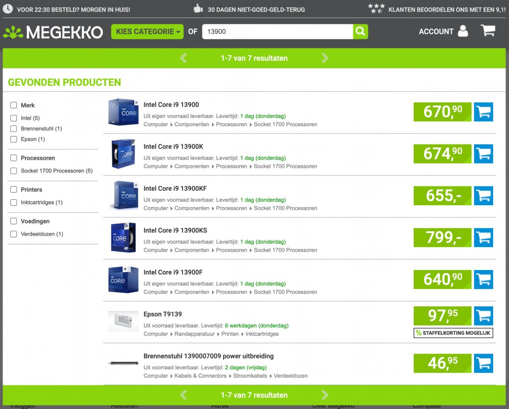 Core i9-13900KS: Erste Händler nennen Preise (1)