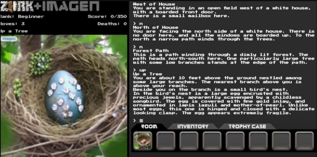 <strong>Text-Adventure-Klassiker Zork jetzt mit Google-KI-Grafik spielbar</strong>