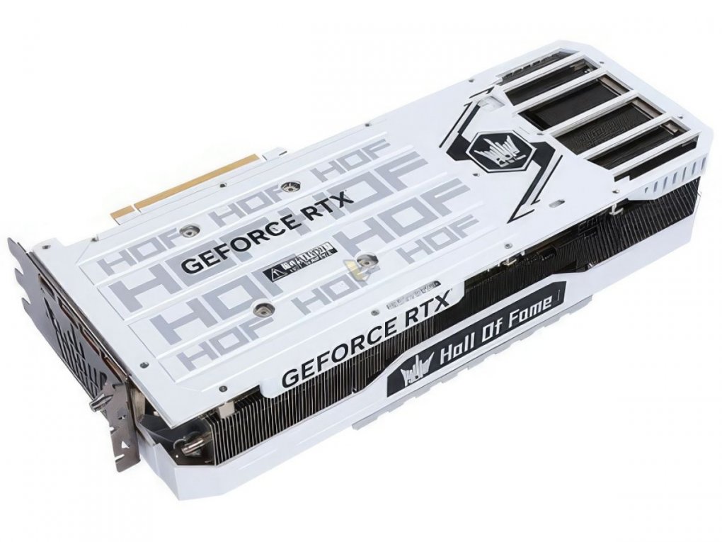 Geforce RTX 4080: Galax präsentiert weiße HOF-Grafikkarte mit bis zu 470 Watt TDP (2)