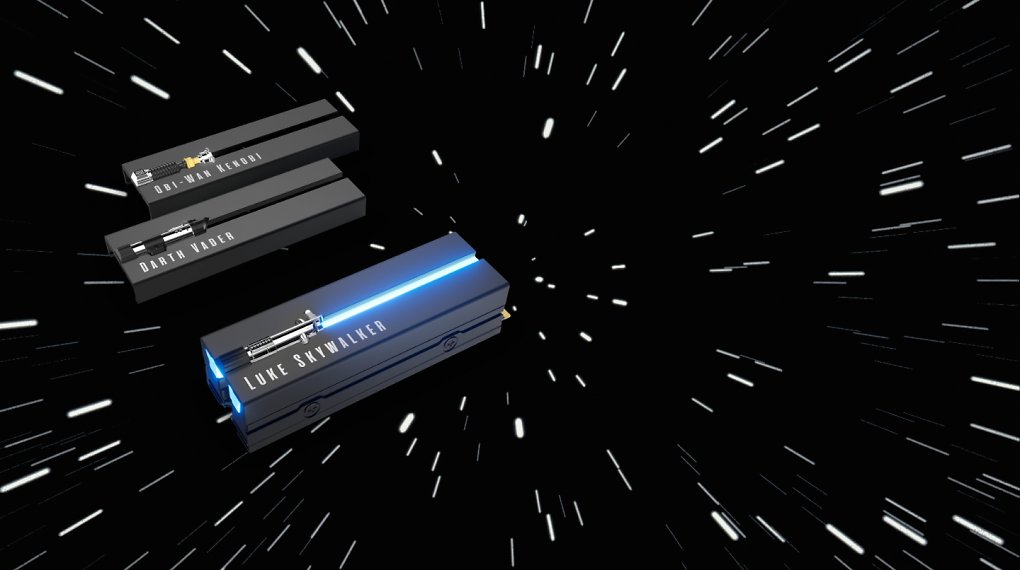 Seagate FireCuda 530 Lightsaber Collection Special Edition