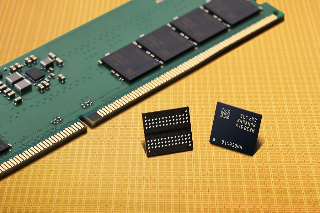 DDR5-DRAM der 12-nm-Klasse von Samsung