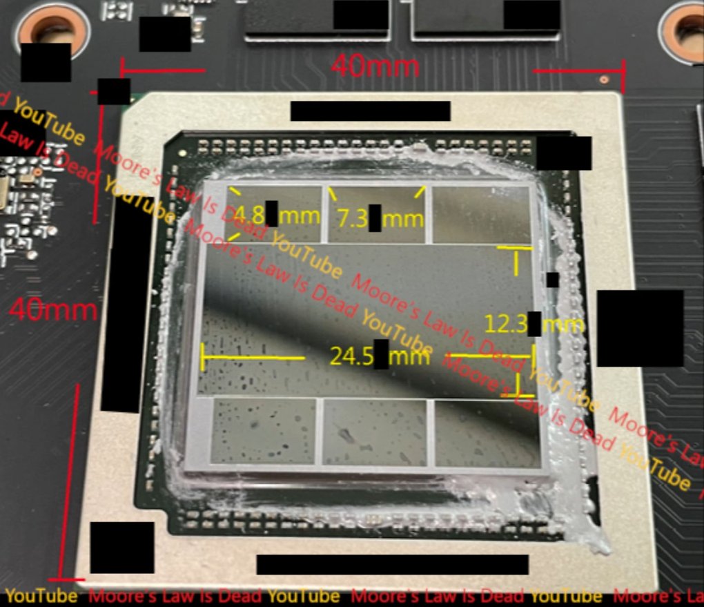 Dieser Prototyp soll Navi 31 im Package von Navi 32 zeigen
